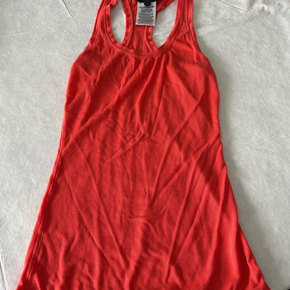 BCBGMaxAzria Vibrant Red Tank Top